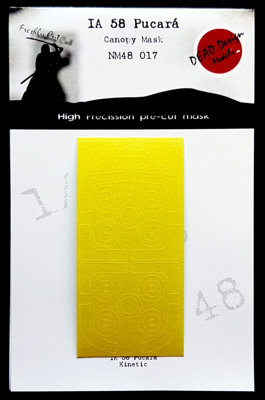 1:48  IA 58 Pucará - Canopy Mask for Kinetic