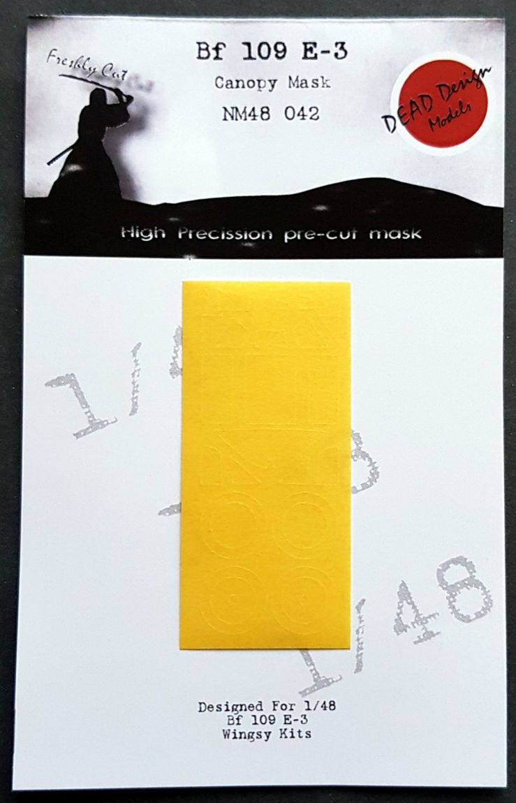 1:48 Bf-109E-3 Canopy Mask Wingsy