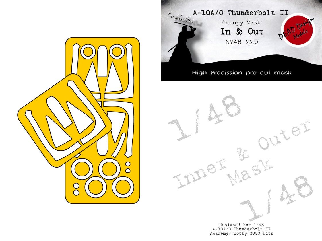 1:48 A-10C Thunderbolt II In&Out - Academy