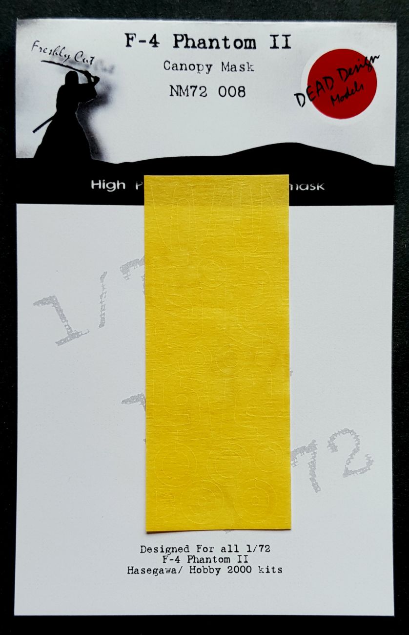 1:72 F-4 Phantom II Canopy Mask Hasegawa/Hobby 2000