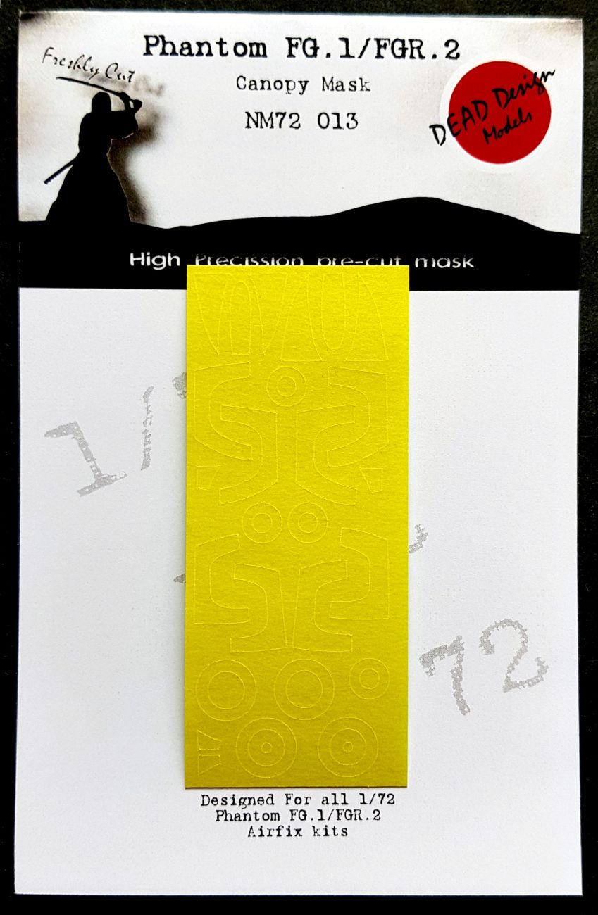 1:72 Phantom FG.1/FGR.2 - Canopy Mask for Airfix