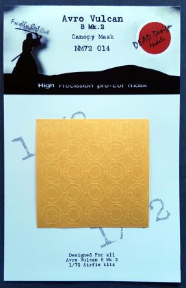 1:72 Avro Vulcan B Mk.2 - Canopy Mask for Airfix