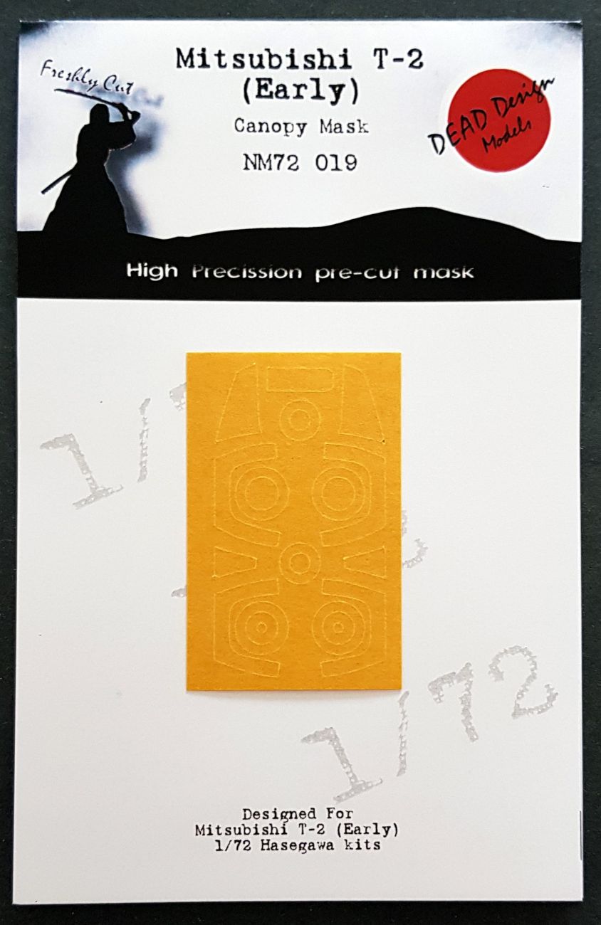 1:72 Mitsubishi T-2 (Early) Canopy Mask Hasegawa