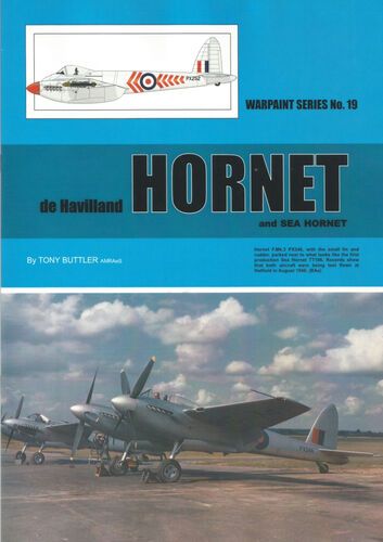 de Havilland Hornet and Sea Hornet by Tony Butler