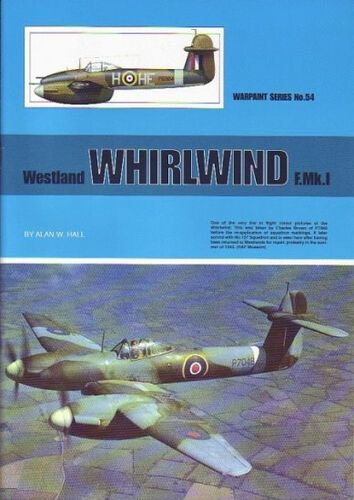 Westland Whirlwind F.Mk.I by Alan W. Hall