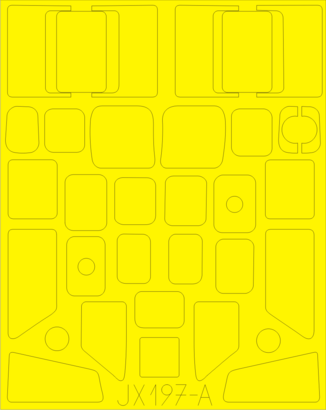 1:32 B-17E Flying Fortress masks