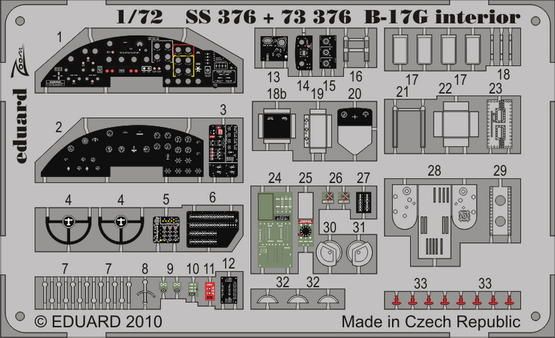 1:72 B-17G interior