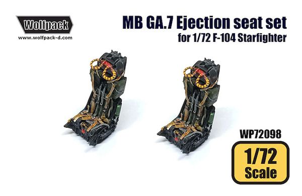 1:72 Martin Baker GA7 Ejection Seat for F104 Starfighter (Hasegawa)