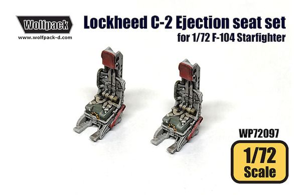 1:72 Lockheed C2 Ejection Seat for F104 Starfighter (Academy)