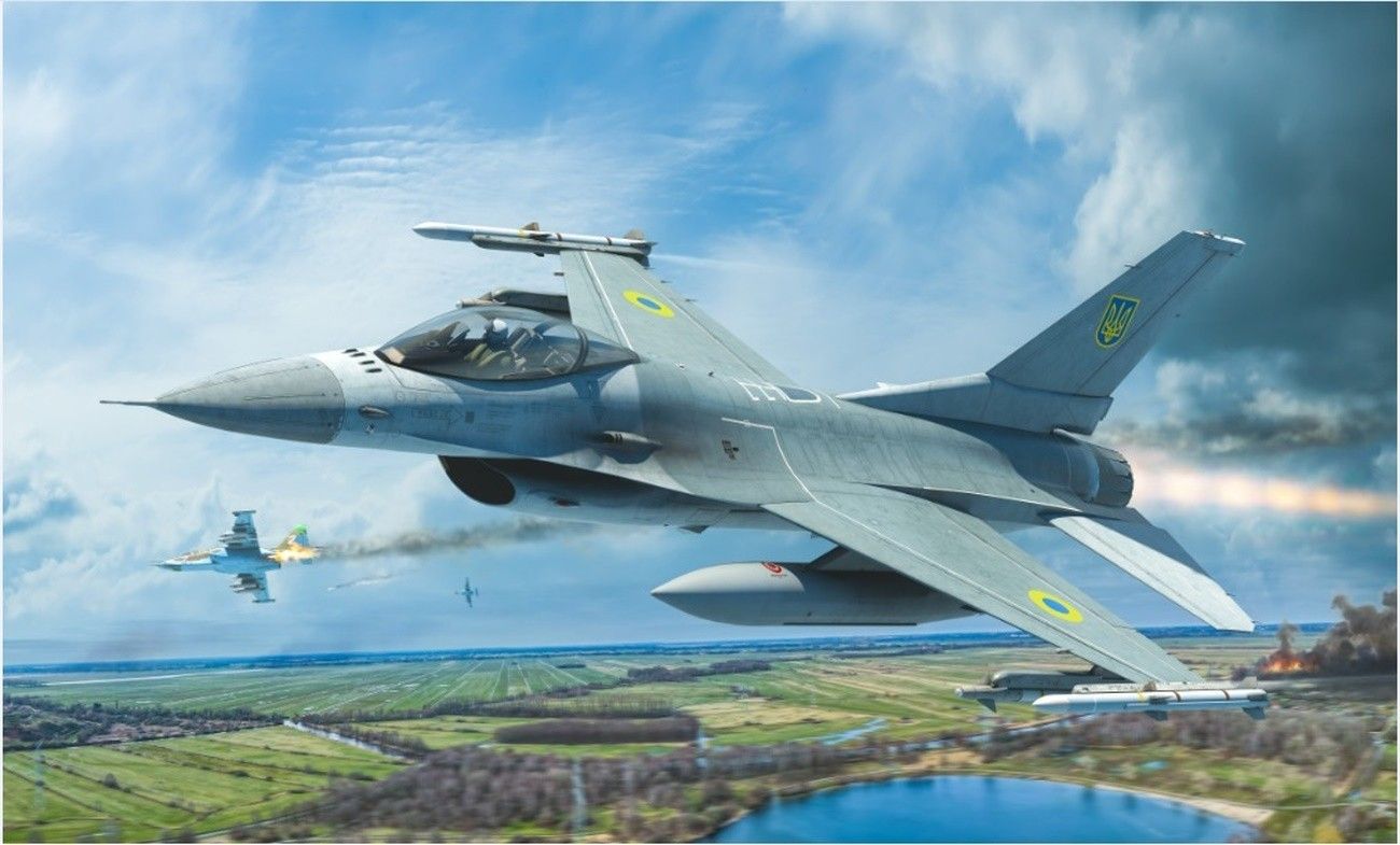 1:48 F-16A MLU Ukraine Viper