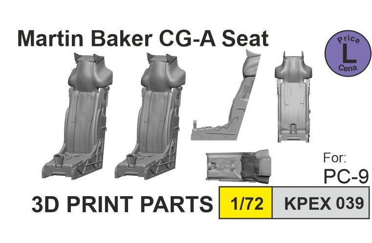 1:72 Martin Baker CG-A Seat ( for PC-9 )