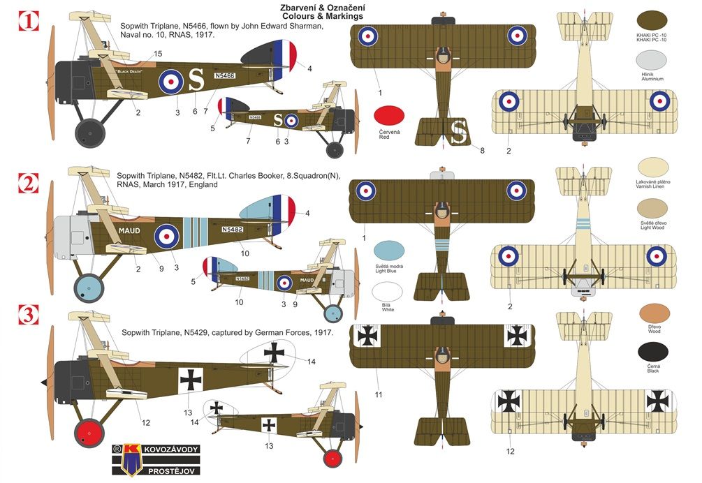 1:72 Sopwith Triplane