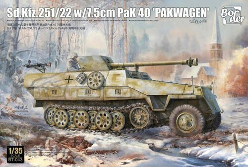 1:35 Sd.Kfz.251/22 with 7,5 cm PaK 40 Pakwagen