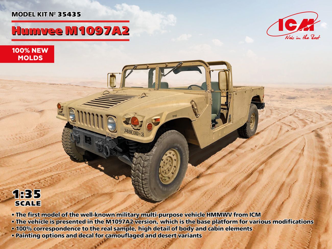 1:35 Humvee M1097A2