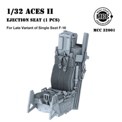 1:32 ACES II Ejection Seat for F-16 Single-seat Variant Late. 1 pcs