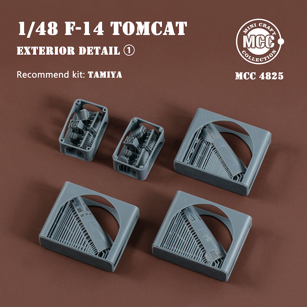 1:48 F-14 Tomcat Exterior details part 1 Tamiya