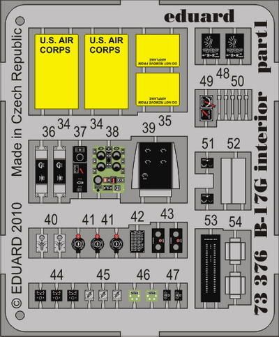 1:72 B-17G Flying Fortress interior
