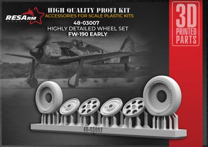 1:48 Wheels for FW-190 EARLY (under load)