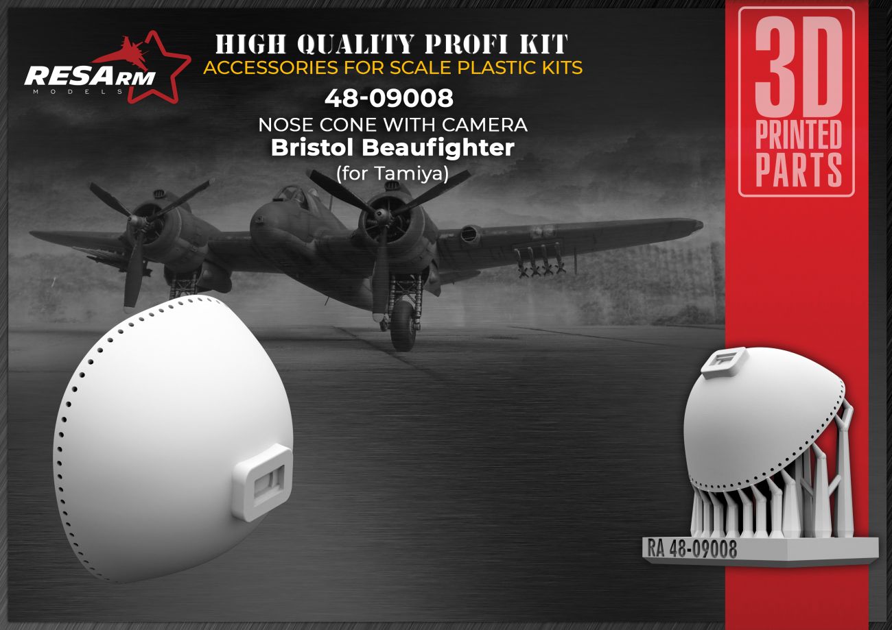1:48 Nose with camera BRISTOL BEAUFIGHTER