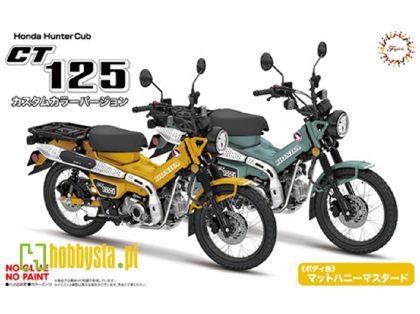 1:12 Honda CT125 (Hunter Cub/Custom Color Ver.) Matt Honey Mustard