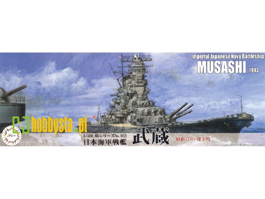 1:700 Ijn Battleship Musashi 1942