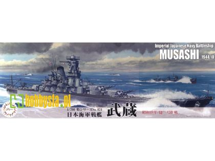 1:700 Ijn Battleship Musashi (1944) - Sho Ichigo Operation