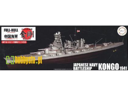 1:700 Ijn Battleship Kongo (1941) - Full Hull Model Special Version With Photo-etched Parts