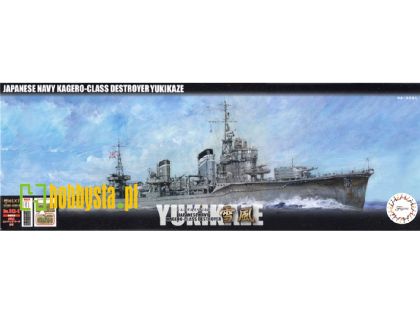 1:350 Ijn Kagero Class Destroyer Yukikaze - Special Version With Crew & Photo-etched Parts