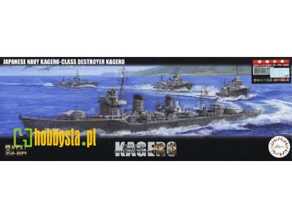 1:700 Ijn Kagero Class Destroyer Kagero With 14 Same Type Ship Name Decals