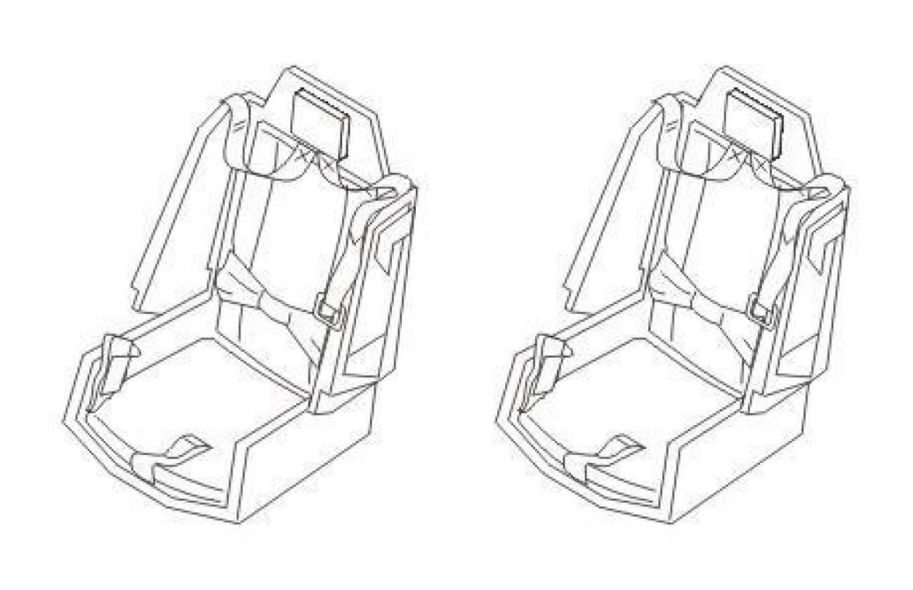 1:72 AH-64A Seats for ACA