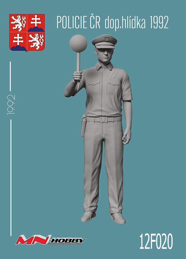 1:12 Policie ČR - dopravní hlídka 1992
