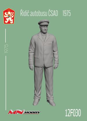 1:12 Řidič autobusu ČSAD 1975