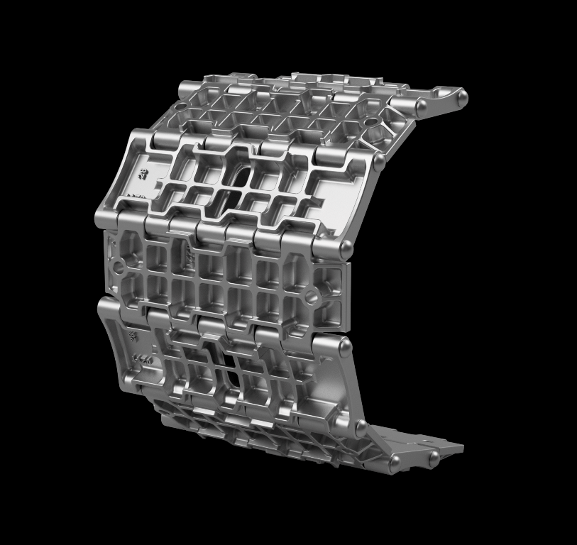 1:16 T-34 500mm Waffle pattern tracks