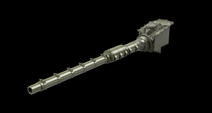 1:35 M68 Gun barrel for IDF Merkava 1&2 MBT