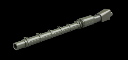 1:35 M68 Gun barrel for IDF Merkava 2B&D MBT