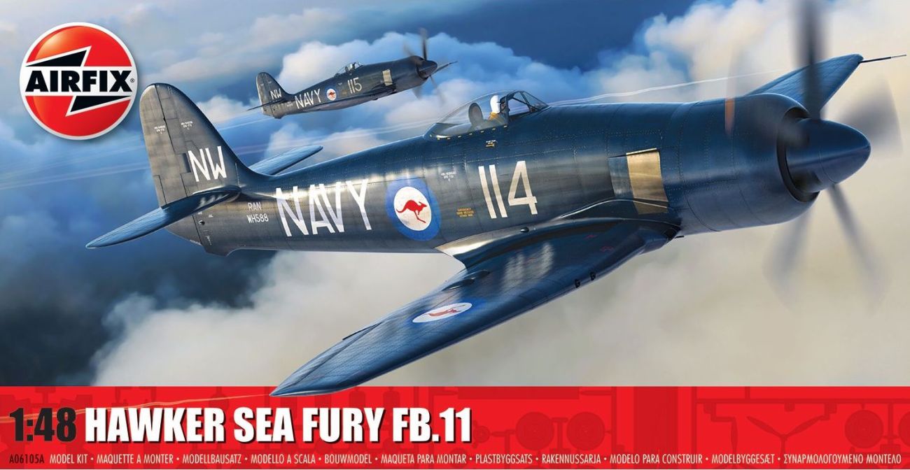 1:48 Hawker Sea Fury FB.11