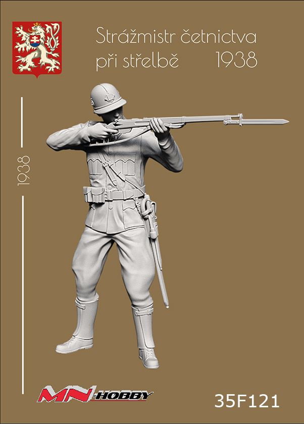 1:35 Stážmistr četnictva při střelbě 1938