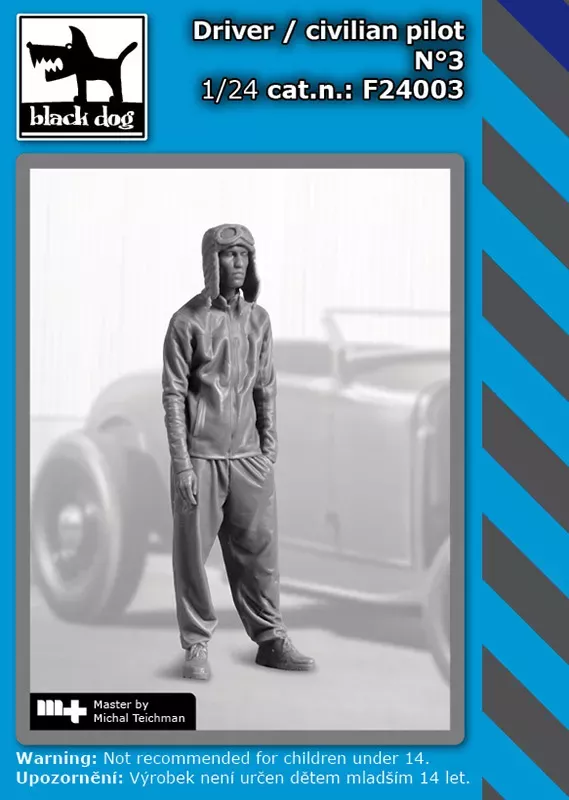 1:24 Driver / civilian pilot N°3