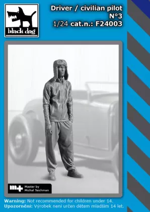 1:24 Driver / civilian pilot N°3