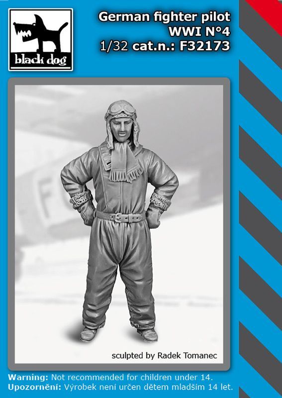 1:32 German fighter pilot WW I N°4
