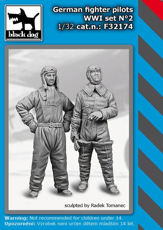 1:32 German fighter pilot WW I set n°2