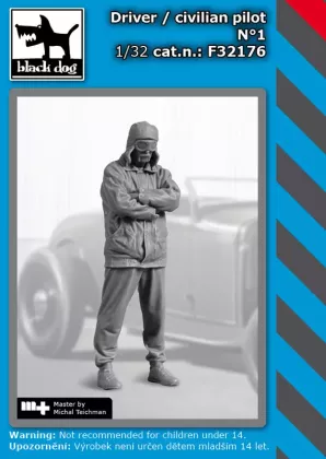 1:32 Driver / civilian pilot N°1