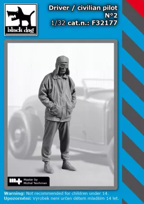 1:32 Driver / civilian pilot N°2