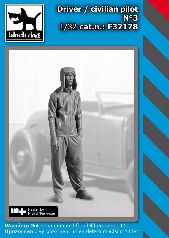 1:32 Driver / civilian pilot N°3