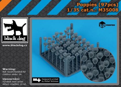 1:35 Poppies ( 97 pcs )