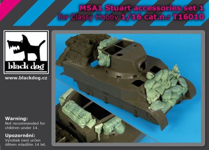 1:16 M5A1 Stuart accessories set1