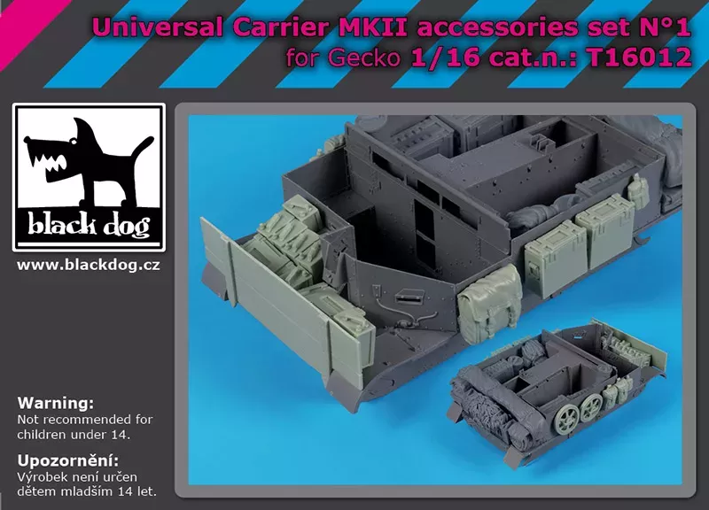 1:16 Universal Carrier MKII accessories set N°1