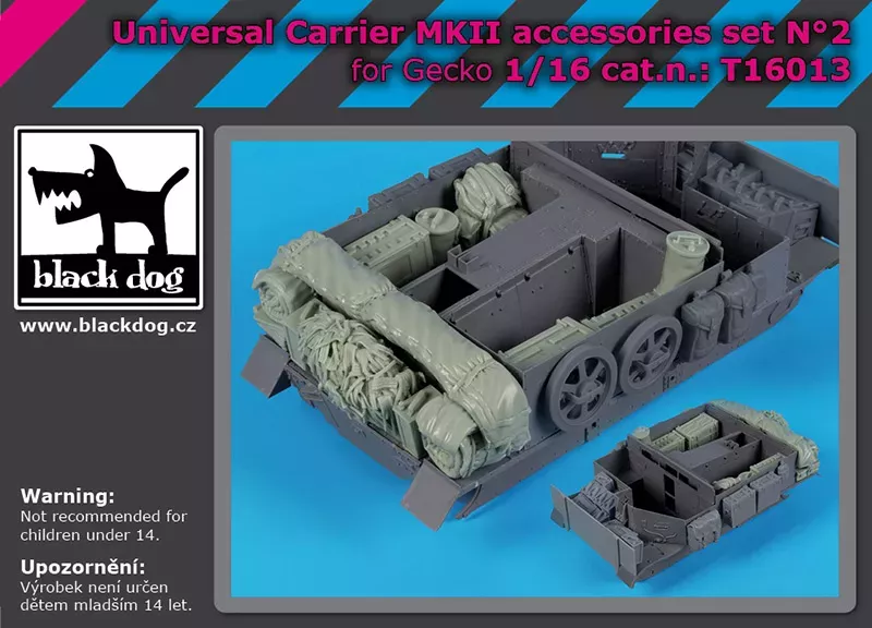 1:16 Universal Carrier MKII accessories set N°2