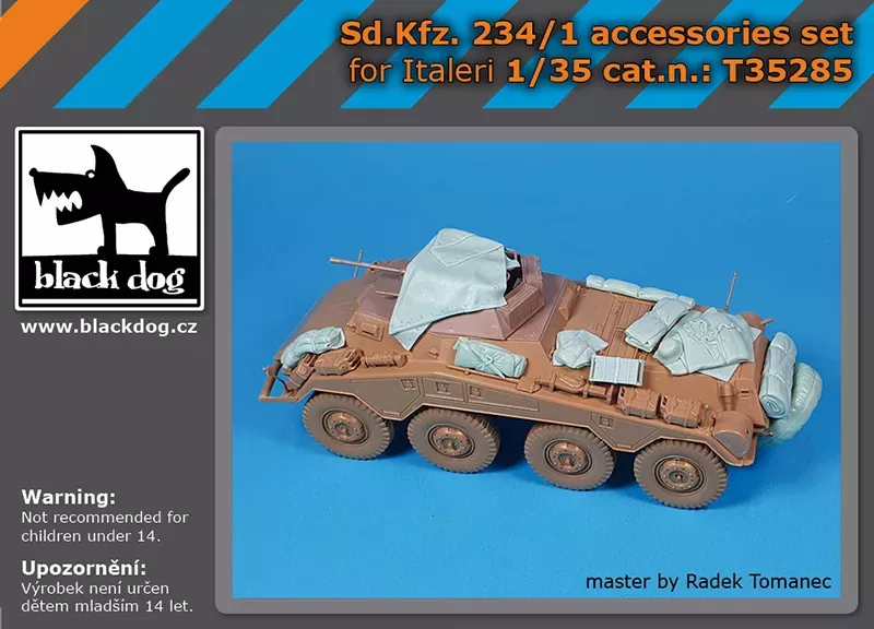 1:35 Sd.Kfz. 234/1 accessories set