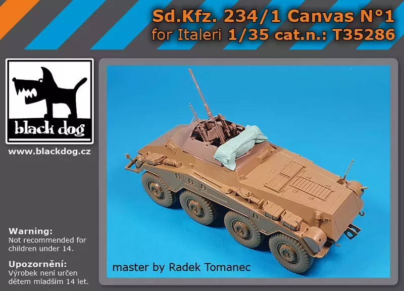 1:35 Sd.Kfz. 234/1 Canvas N°1